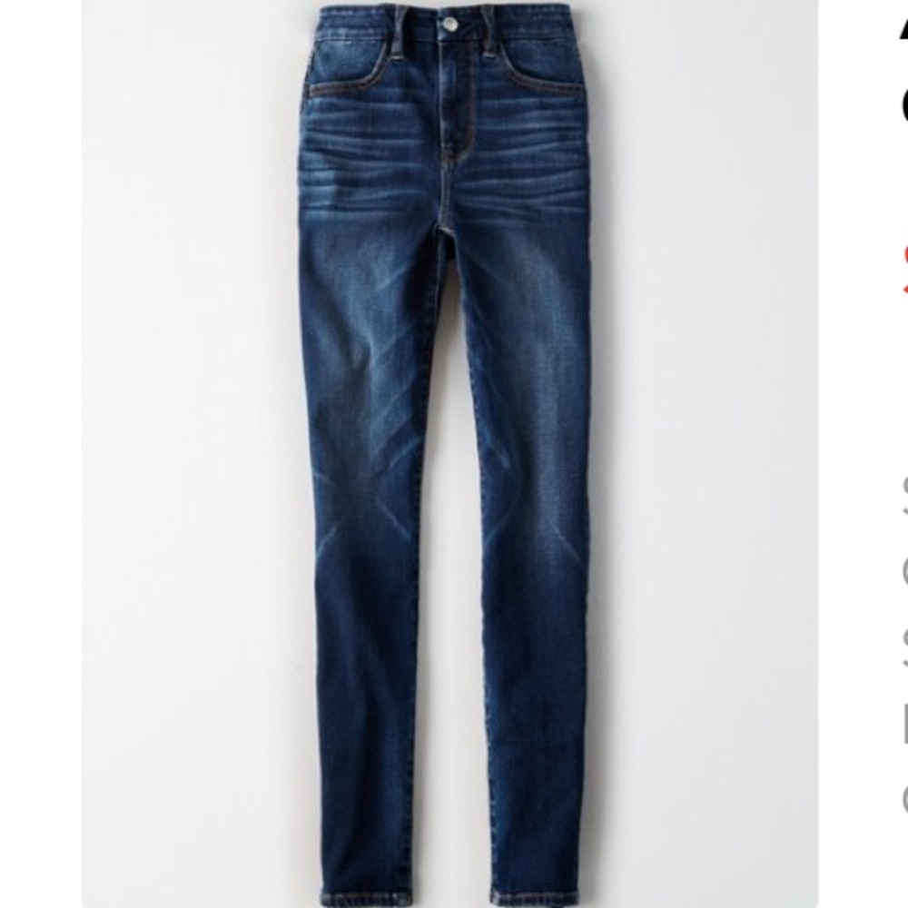 American Eagle 360° Ne(x)t Level Stretch Curvy Super Hi-Rise Jeggings